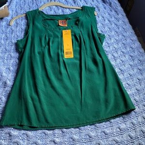 Tory Burch Green Top